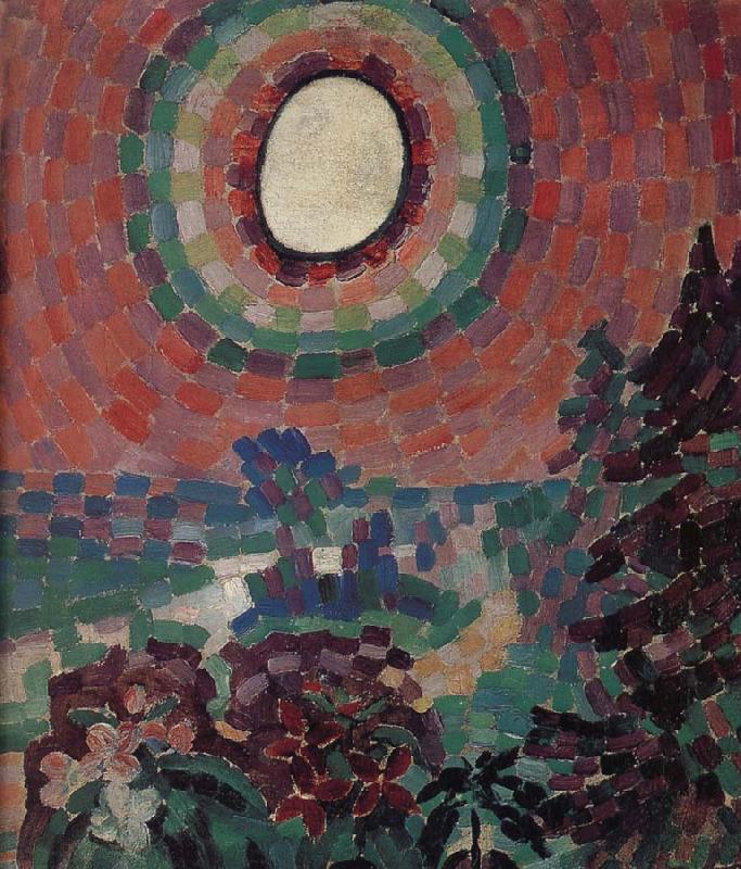 Delaunay, Robert The disk Landscape oil painting image